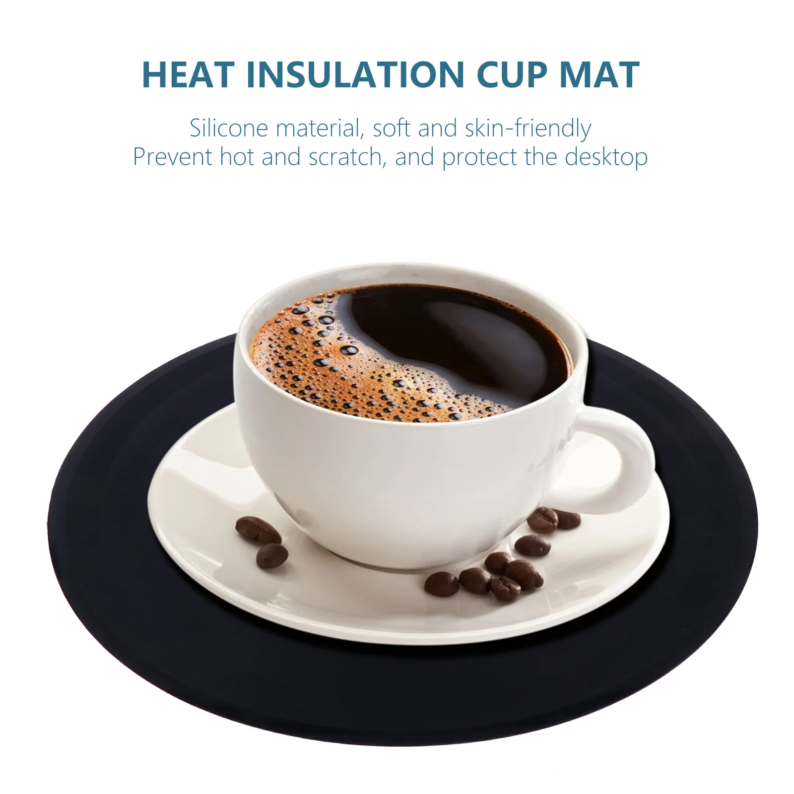 Mantel Individual de vinilo Retro, almohadilla antideslizante con aislamiento térmico, tapete para mesa de hogar, tapete para tazas, decoración de cocina, 1 Uds.