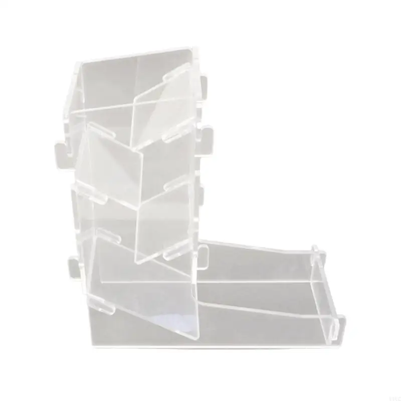 

Y1uc Clear Dices Tower Board Game Rolling Tower Easy Roller Dices Rolling Tower