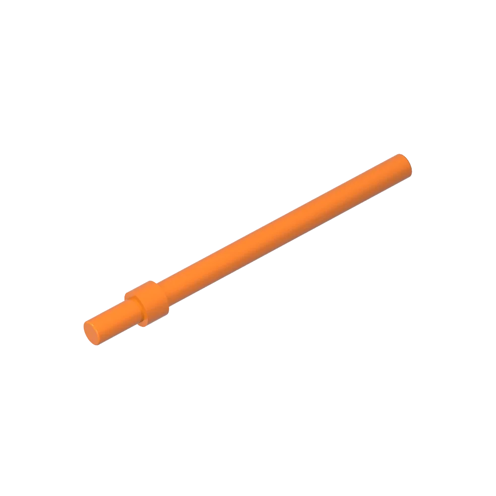 Gobricks GDS-905 Bar 6L mit Anschlagring, kompatibel mit Lego 63965, technischen DIY-Bausteinen für Kinder