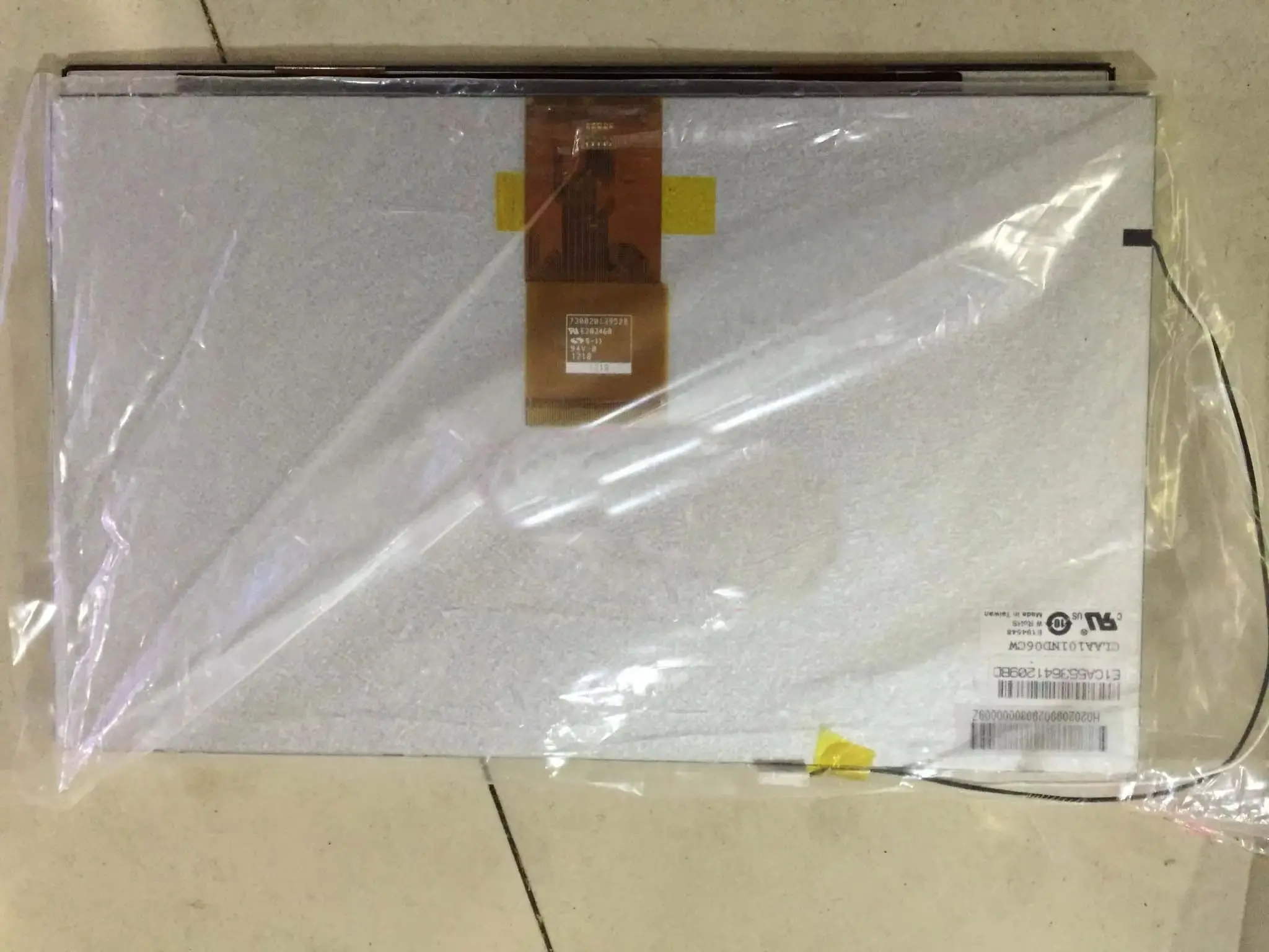 For industry medical equipment CLAA101ND07CW LCD display 1024 * 600 60pin