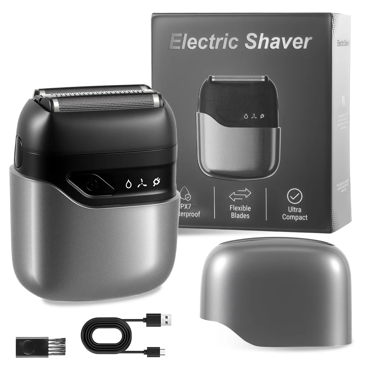 Smart Smart Portable Electric Mini Shaver - Washable Beard Trimmer for Personal Grooming Convenient Home Use - Aliexpress Deal