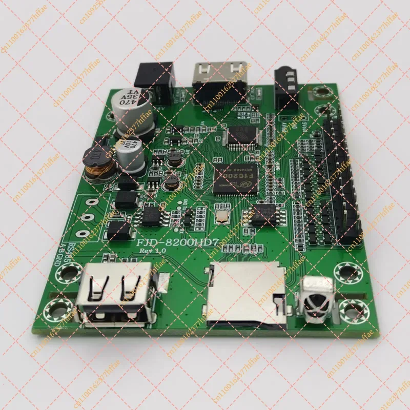 1080P HD HDMI MP5 Video Player Board Single Chip Serial Control Lossless Decoder for Digital Signage Showroom Advertising Displa