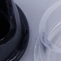 

1 PCS Clear/Black Universal Precision Comfort Cylinder Seal Sleeve Silicone Replacement Silicone Ring