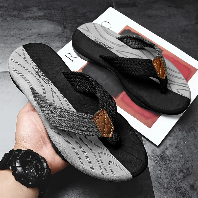 

2026 Flip Flops Casual Innovative Design Shoes Men Soft-soled Lightweight Home Slippers High-quality Sandals Chaussure Hommes