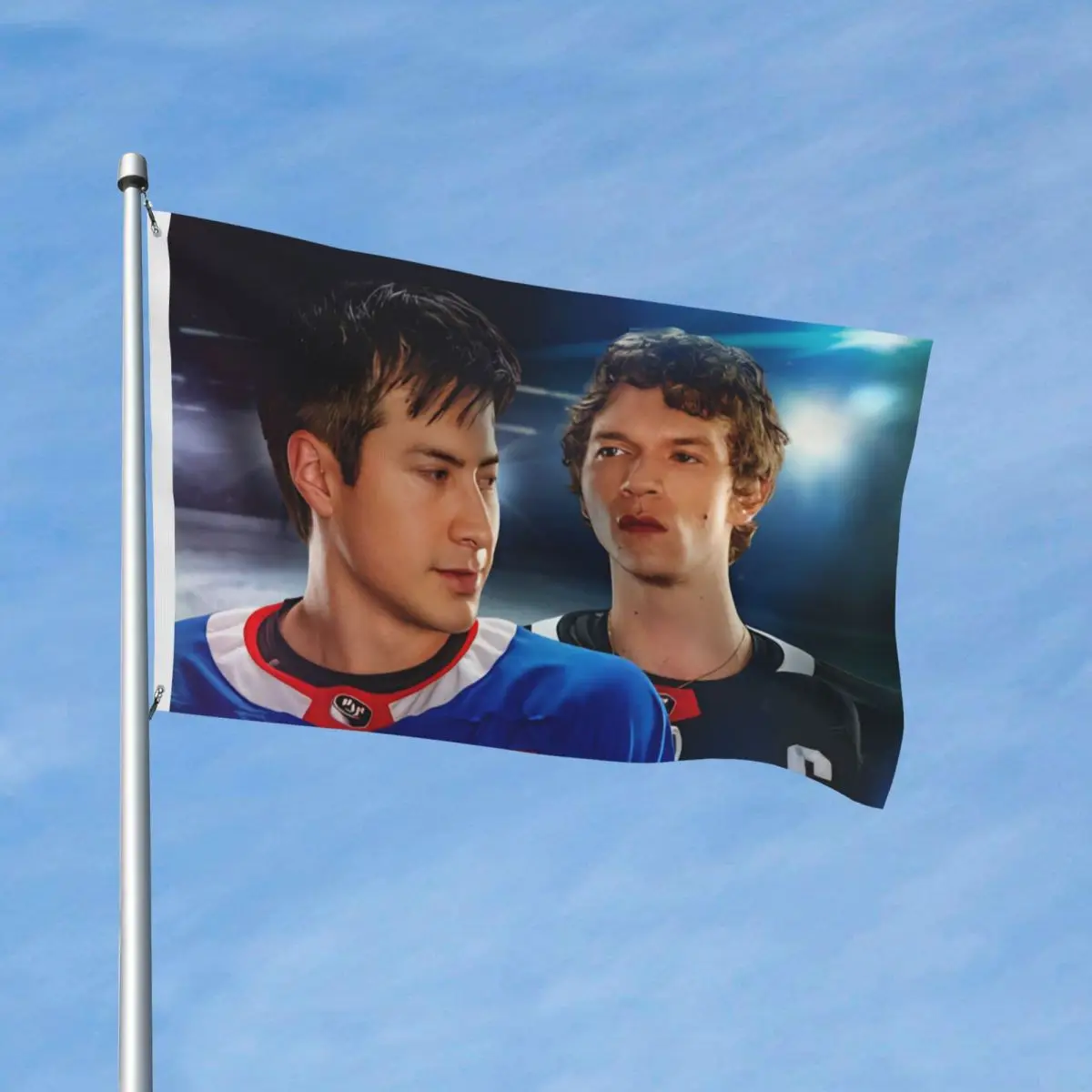 Heated Rivalry Flag Durable Indoor Outdoor Banner Hockey Game All Weather Home Room Dorm Wall Decor 3x5 FT