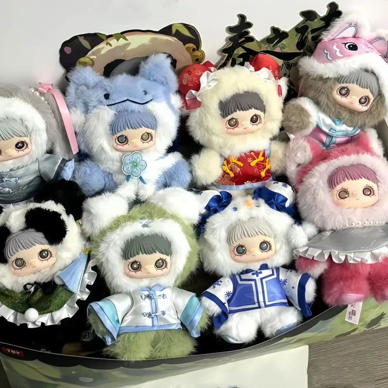 

Genuine Maymei V3 Poem Of Spring Series Blind Box Cute Vinyl Plush Decoration Bag Pendant Doll Mystery Box Surprise Kids Gifts