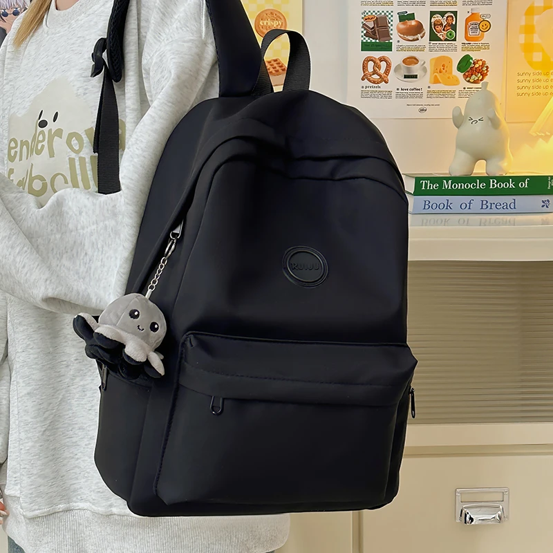 

Woman Man Book Backpack School Book Bags for Teenage Girls Boys Harajuku Female College Bag 2025 Casual BagPack Travel Backpacks