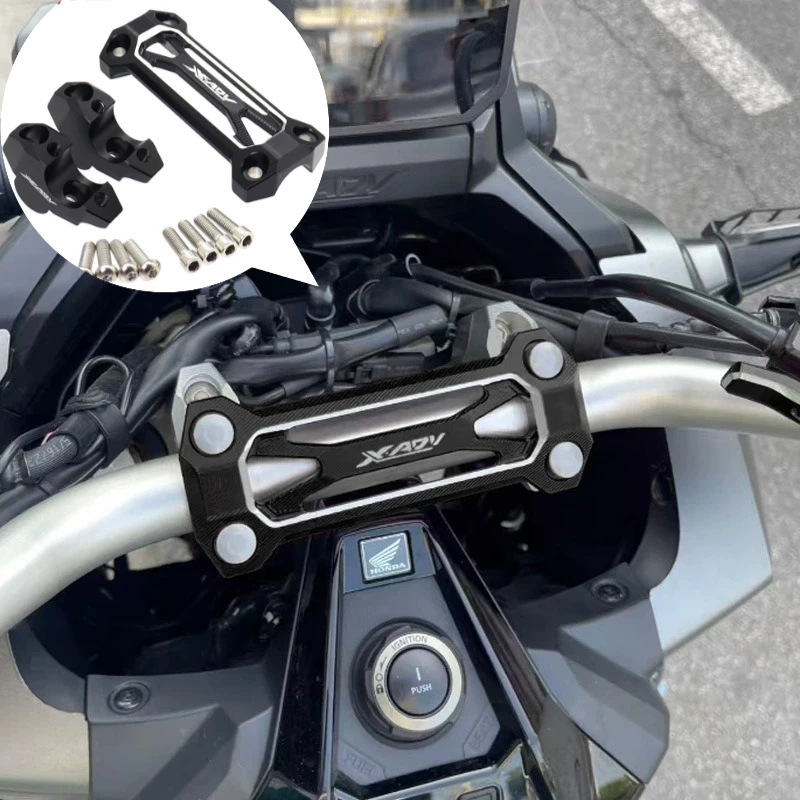 For Honda XADV750 X-ADV 750 XADV 750 2021 2023 2024 2025 Handlebar Riser Up Back Move Support Bar Handle Riser Mounting Clamp