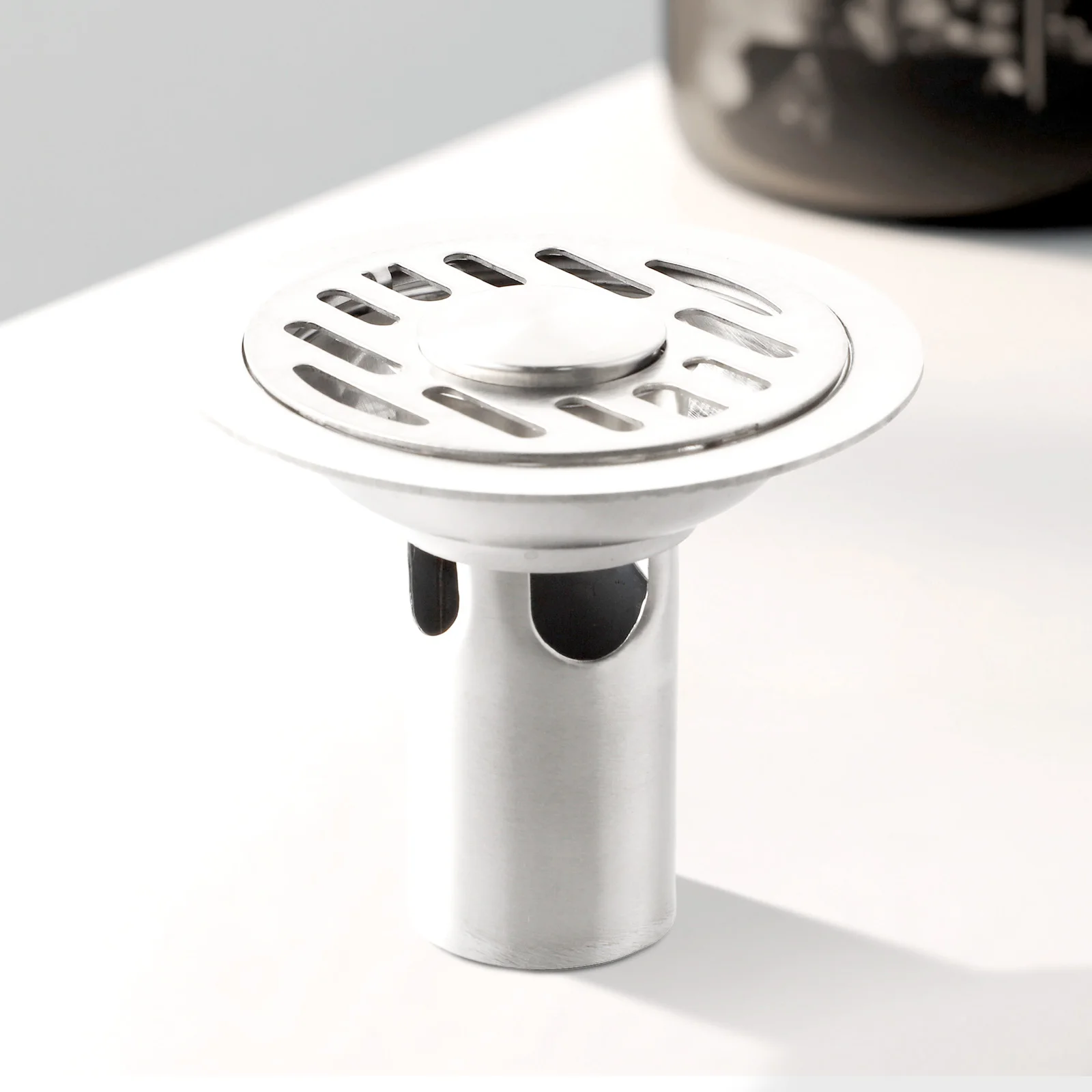 Stainless Steel Floor Drain Shower Drainer Ground Leakage Hair Catcher Kitchen Filter Cover Anti-Odor Bathroom Strainers