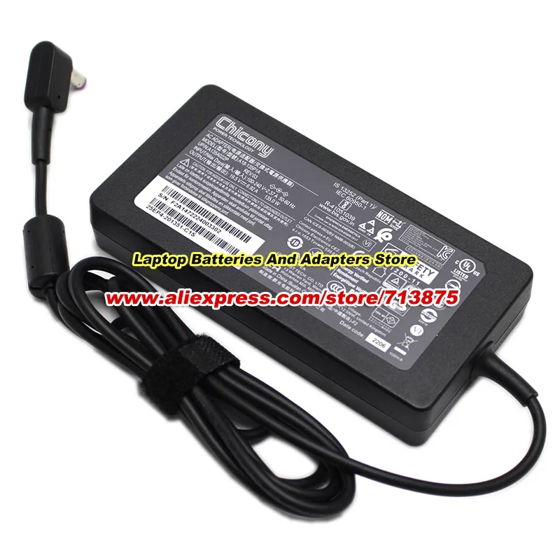 Genuine A18-135P1A A16-135PIB for Chicony 135W Charger 19.5V 6.92A AC Adapter for Acer NITRO 5 AN515-55 N20C1 N18C3 ADP-135NB B