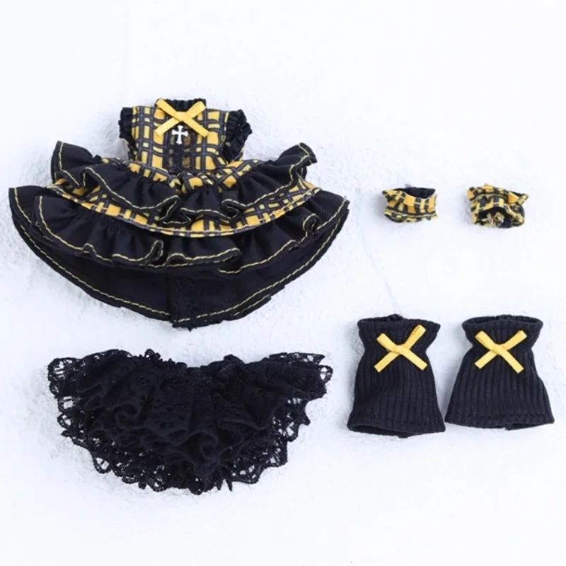 Ob11 bébé vêtements gothique foncé princesse jupe ensemble robe rétro Gsc Spot 12 Points Bjd bébé vêtements chaussure Cool accessoires