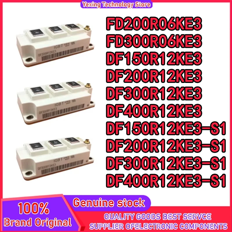 

FD200R06KE3 FD300R06KE3 DF150R12KE3 DF200R12KE3 DF300R12KE3 DF400R12KE3 DF150R12KE3-S1 DF200R12KE3-S1 DF300R12KE3-S1 Модуль IGBT