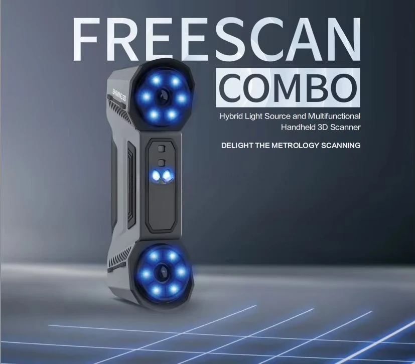 How to Quickly and Accurately Scan Ship Car Yacht Parts by Freescan Combo 3D Scanner