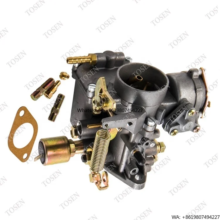 Carburador para Auto 113129031K para Vw 34 PICT 1.6L Bug Ghia Bus Sedan Fusca 1600 LS GL GLS y Otras Piezas de Motor