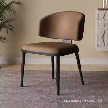 10 best sales Chaise de salle à manger en cuir - №4