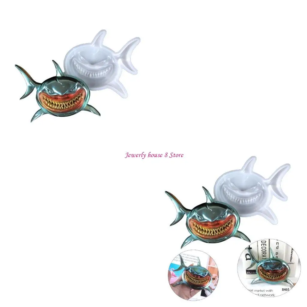 

Силиконовая форма в виде акулы, инструменты для украшения стола «сделай сам», штукатурка, принадлежности для изготовления