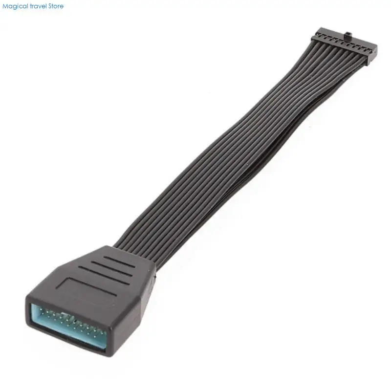 N2UB Connectors Small Mini USB3.0 19/20Pin Internal Extension Header Adapter Cable