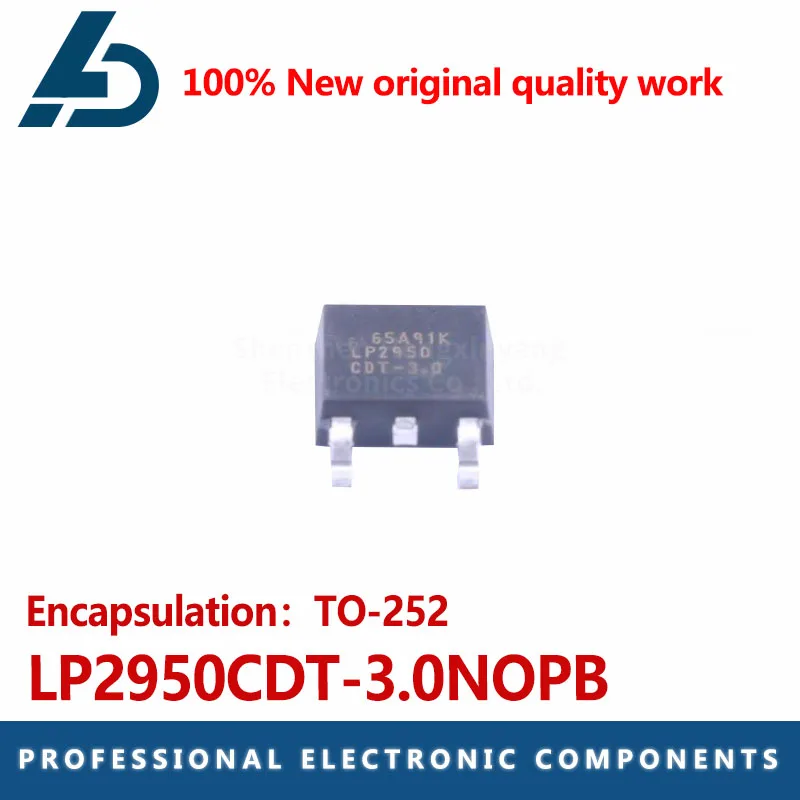 

LP2950CDT-3.0/NOPB Low Voltage Differential Regulator 100mA 30V package TO-252