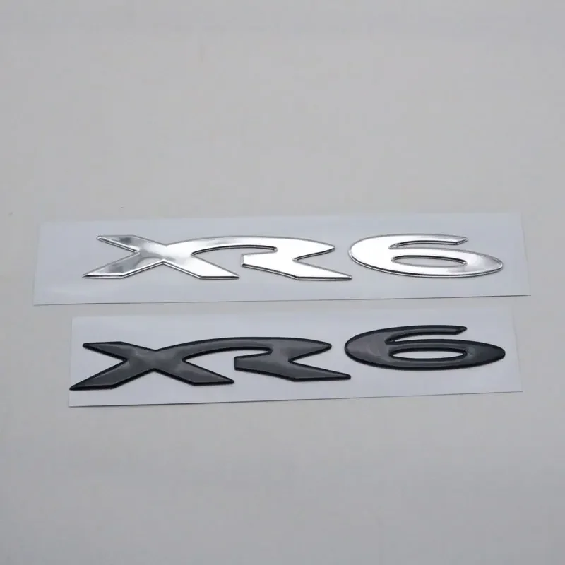For Falcon XR6 XR 6 Emblem Rear Trunk Tailgate Logo Sticker Side Door Fender Nameplate Decals