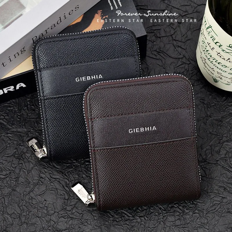 

Высококачественный мужской матовый кошелек, многофункциональный кошелек из искусственной кожи, чехол для карт с несколькими слотами, качественный Billetera Para Hombres