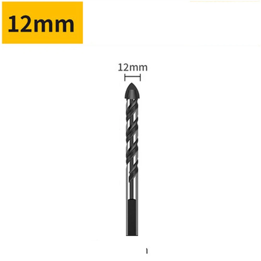 Efficienti punte da trapano triangolari per calcestruzzo ceramico Forte tenacità Resistenza all'usura Compatibilità trapano elettrico