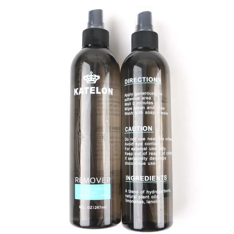 2 bottiglie 9OZ parrucca rimozione colla per salone rimozione liquido parrucca adesivo pizzo colla per capelli lWig nastro solvente Spray Remover