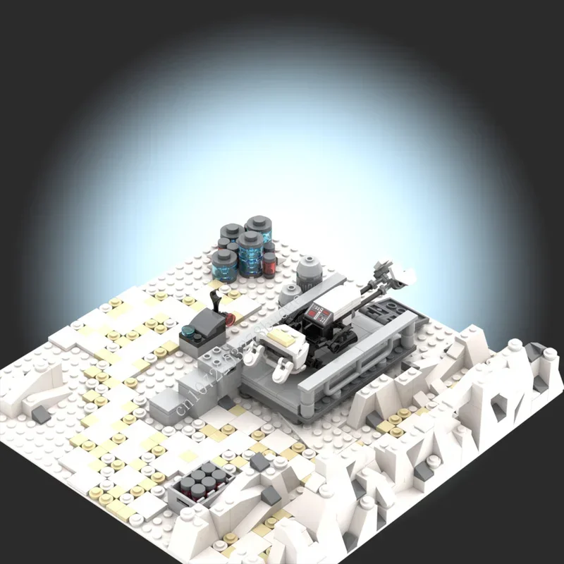 4679PCS MOC Space Wars Hoth battle base trenchline Custom Puzzle City Street View Education DIY Model Childrens Toy Holiday Gift
