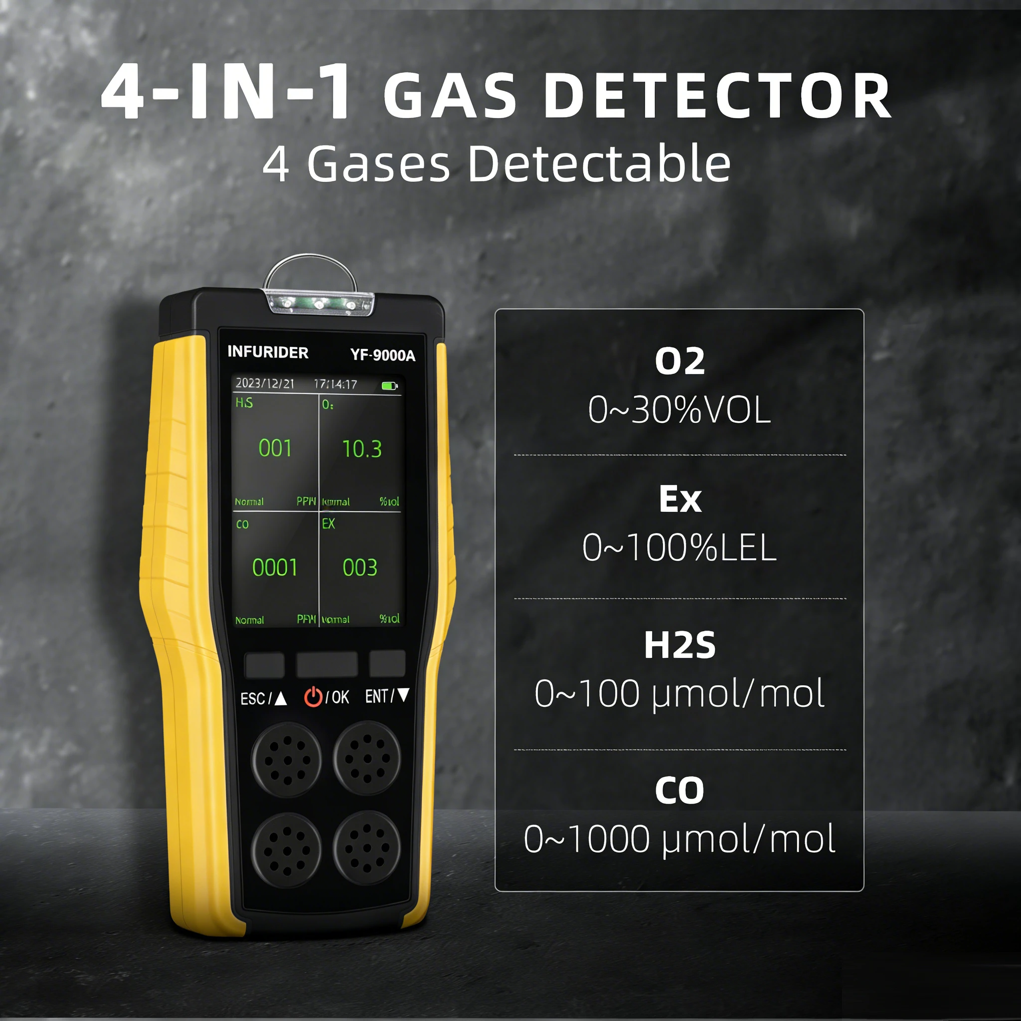 Holdpeak9000A 4-In-…