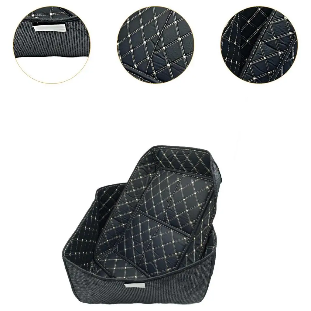 Motorcycle Tail Box Motorcycle Tail PU Luggage Rear Bag Pad Rear Tail Top Box Liner Pad Trunk Case Protector Lining