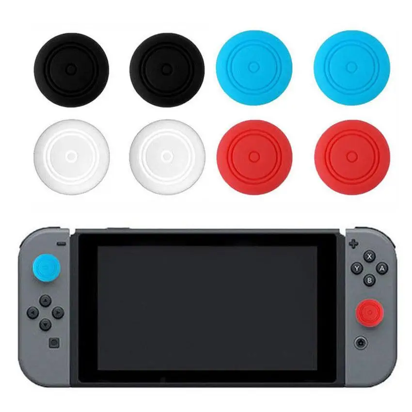 Силиконовая накладка на большой палец для контроллера Nintendo Switch Joy-Con, 6 шт.