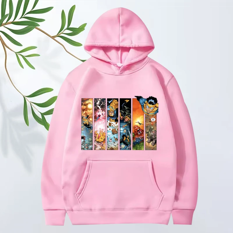 Hot sale Invincible Classic graphics hoodie 2025 men women fashion vintage Long sleeve streetwear print oversized hoodie unisex