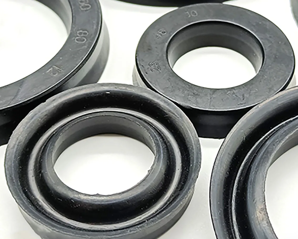 

Black NBR ID 65mm 70mm 75mm-135mm Y-shaped No Skeleton Oil Seal Rings Double Lip Seal Gasket For Shaft