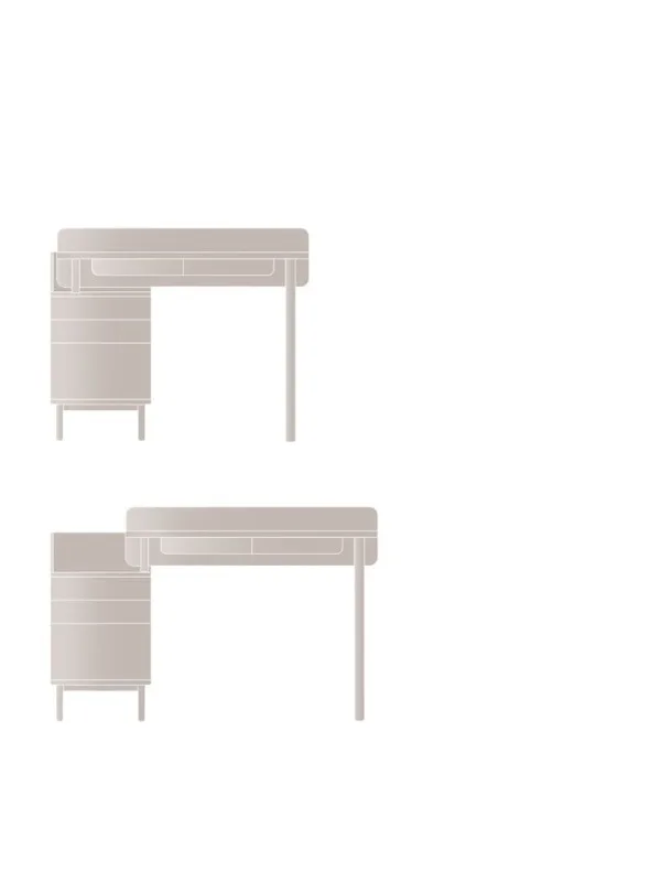 

Small apartment makeup table, makeup table, Italian-style European-style light luxury bedroom, modern simple