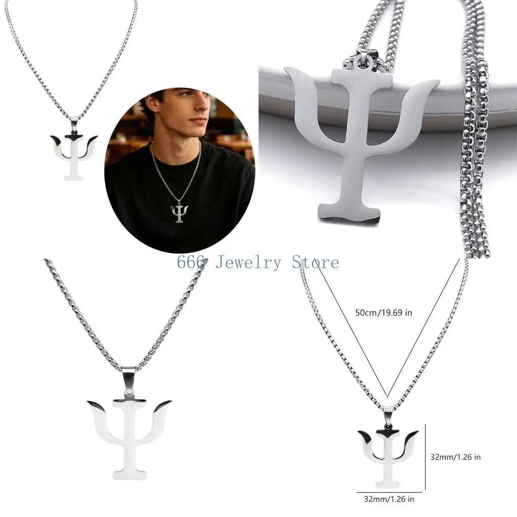 F2TD Elegant And Comfortable Symbol Necklace Designed For Mindful Living And Personalize Styles