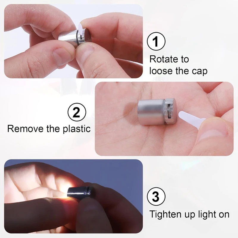 Miniluces en miniatura para casa de muñecas, 42 piezas, 7 colores, funciona con pilas, pequeñas luces Led para manualidades (coloridas)