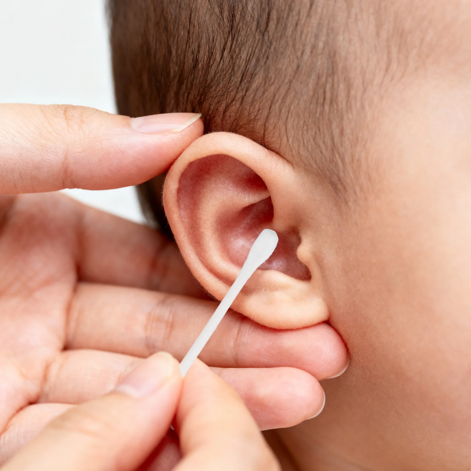 1 صندوق الطفل مسحات القطن المتاح القطن العصي لينة آمنة برأسين الأذن الأنف تنظيف مزيل ماكياج طلاء الأظافر الحاجب #6