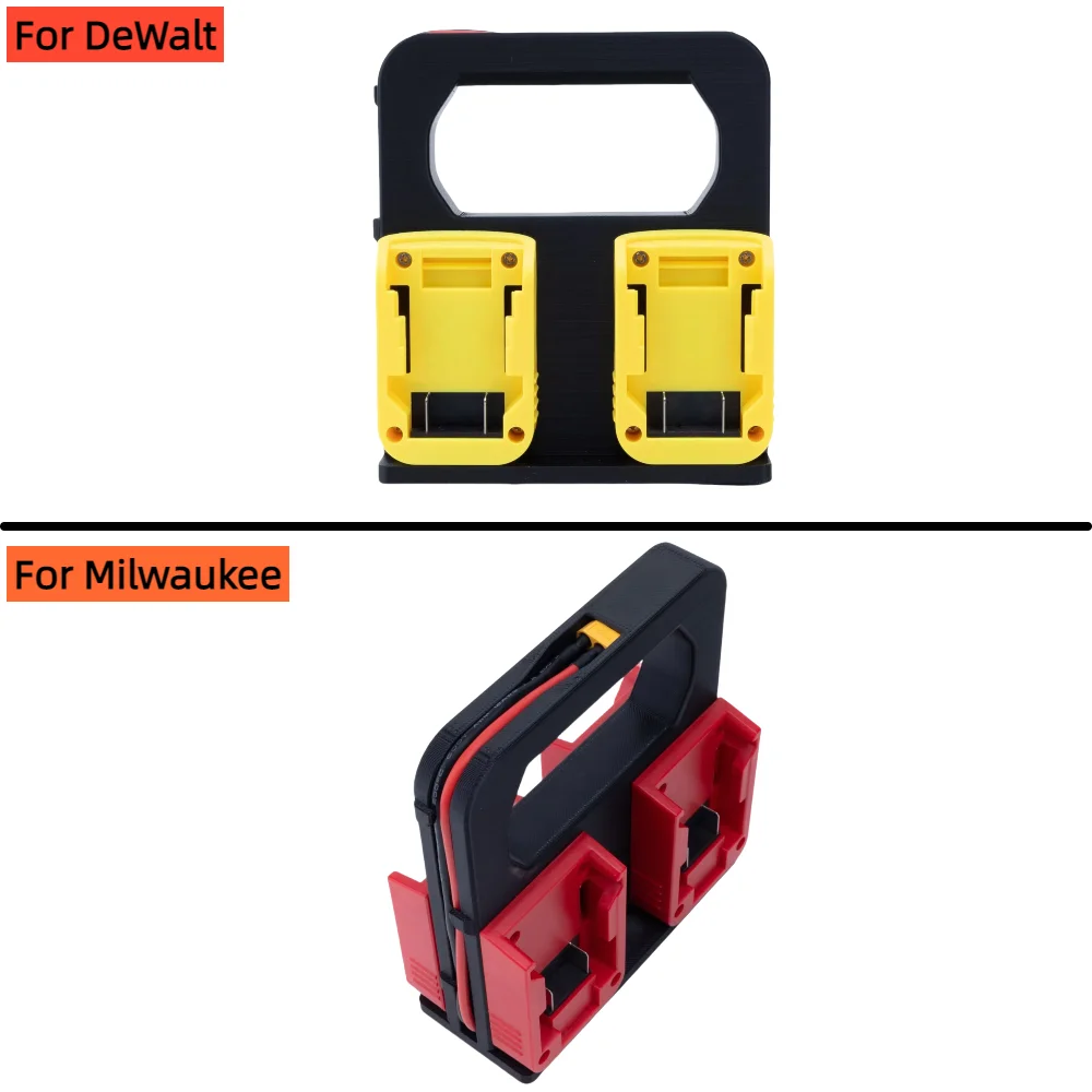 XT60 أداة السلطة أنثى المقبس واجهة مقبس الطاقة لديوالت/ميلووكي 18 فولت/20 فولت/60 فولت ليثيوم أيون موازية 15-21 فولت توريد 4 بطارية