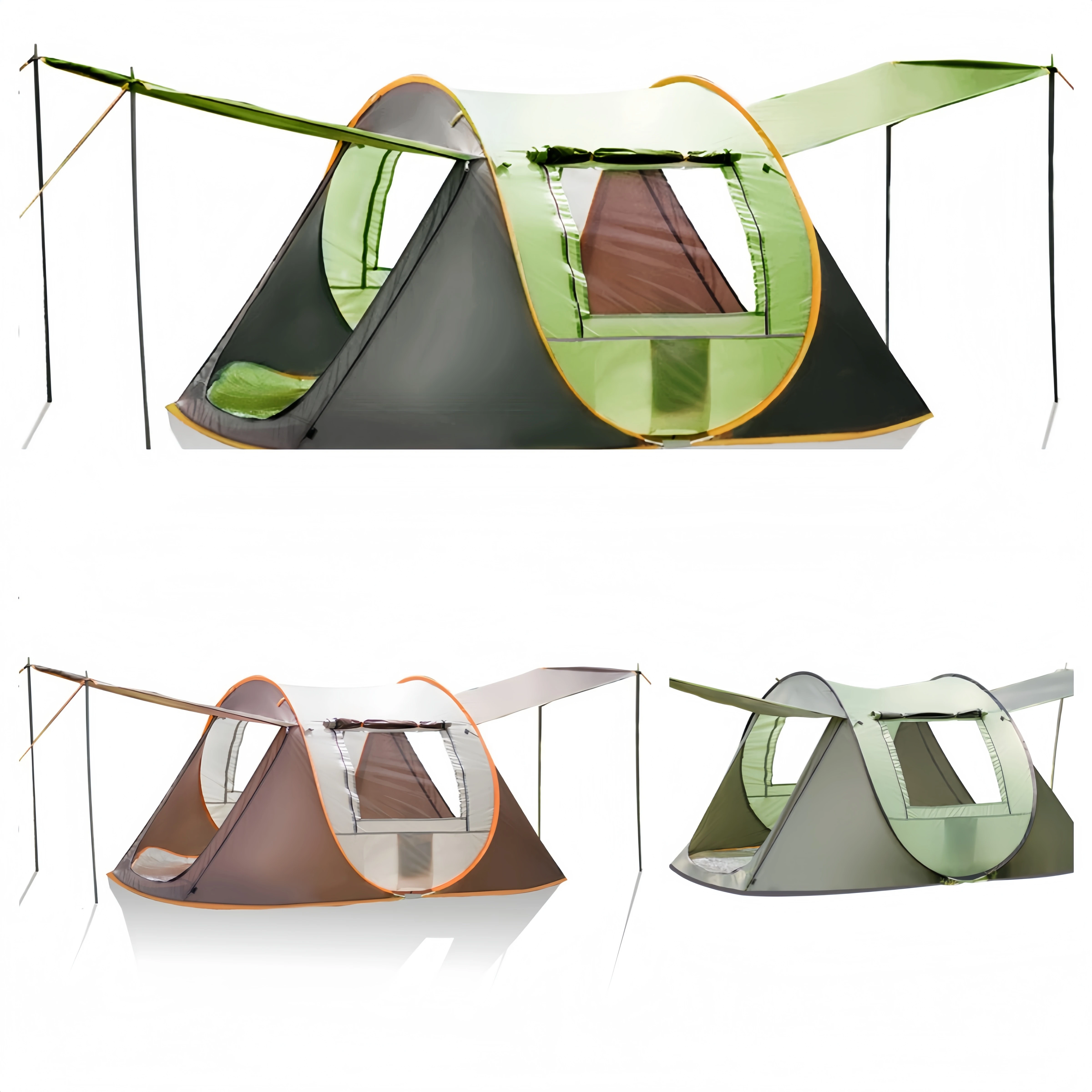 

Thickened Fully Automatic Quick-Opening Camping Outdoor Tent For 5-8 People For Outdoor Camping Equipment