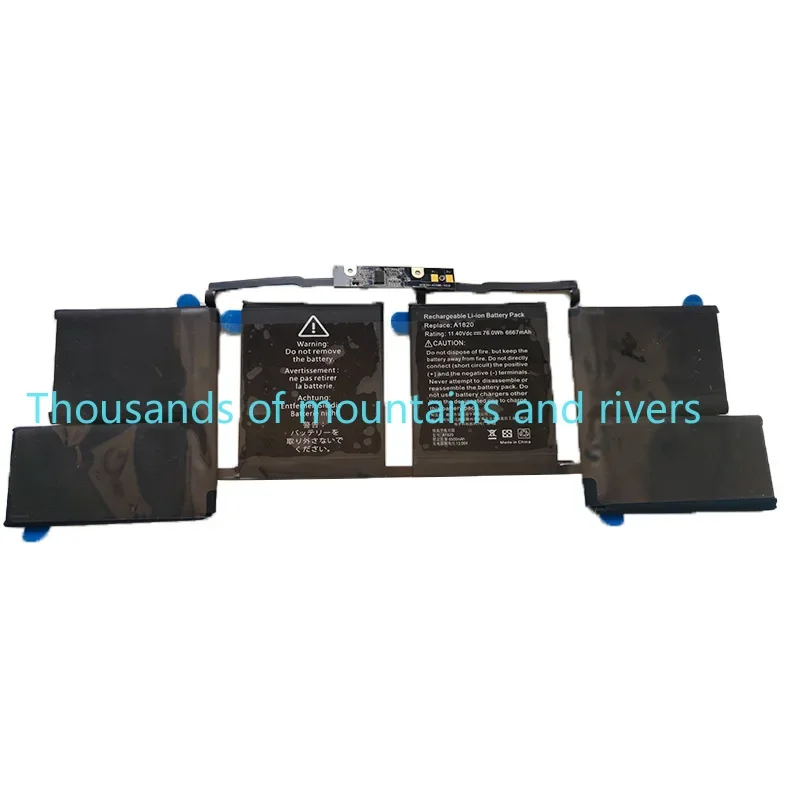 

A1820 аккумулятор для ноутбука APPLE MACBOOK PRO 15 "A1707 2016 2017 год 11,4 В 6667 мАч 76 Втч Бесплатные инструменты