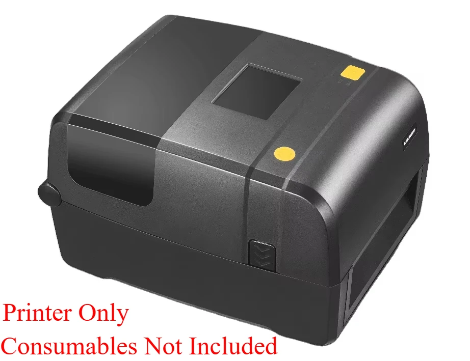 Industrial UHF RFID Thermal Transfer Printer Thick Card Stock Label Compatible Printing 300DPI USB Ethernet Warehouse Inventory