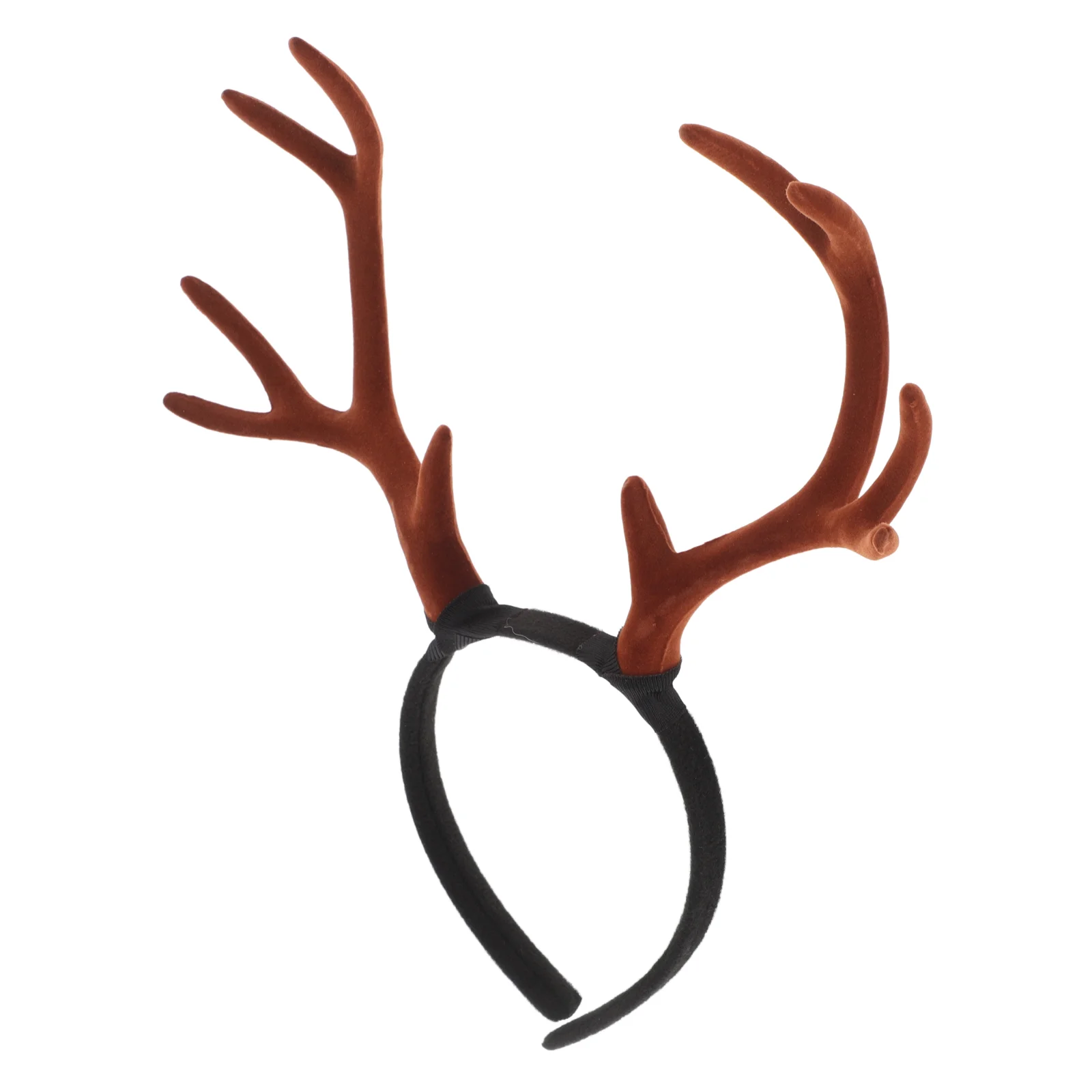 

Antler Headpiece Elk Headband Halloween Headbands Reindeer Antlers Hairband Ear Plastic Horns