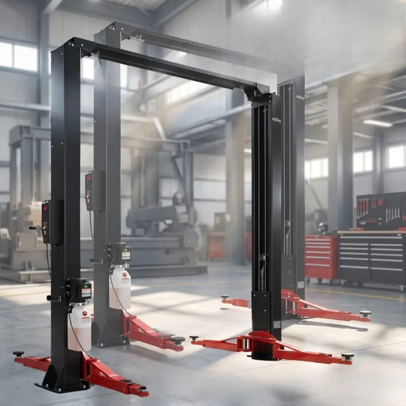 Two-column car lift, suitable for workshops