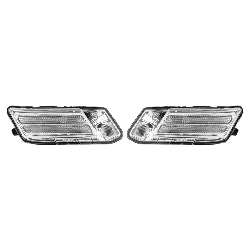 

A80X-For Volvo XC60 2009-2013 Car Front Side Fender Corner Light Daytime Running Lamp Turn Signal Lamp Fog Light