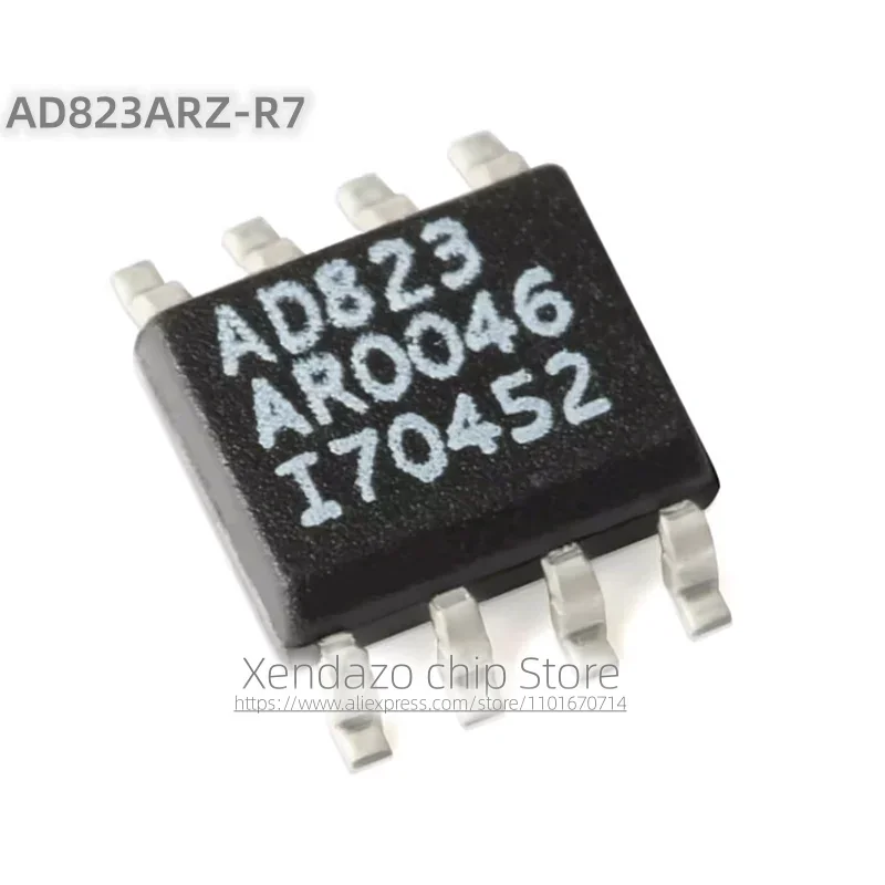 10pcs/lot AD823ARZ-R7 AD823ARZ AD823 SOP-8 package Original genuine 16MHz rail to rail FET input operational amplifier chip