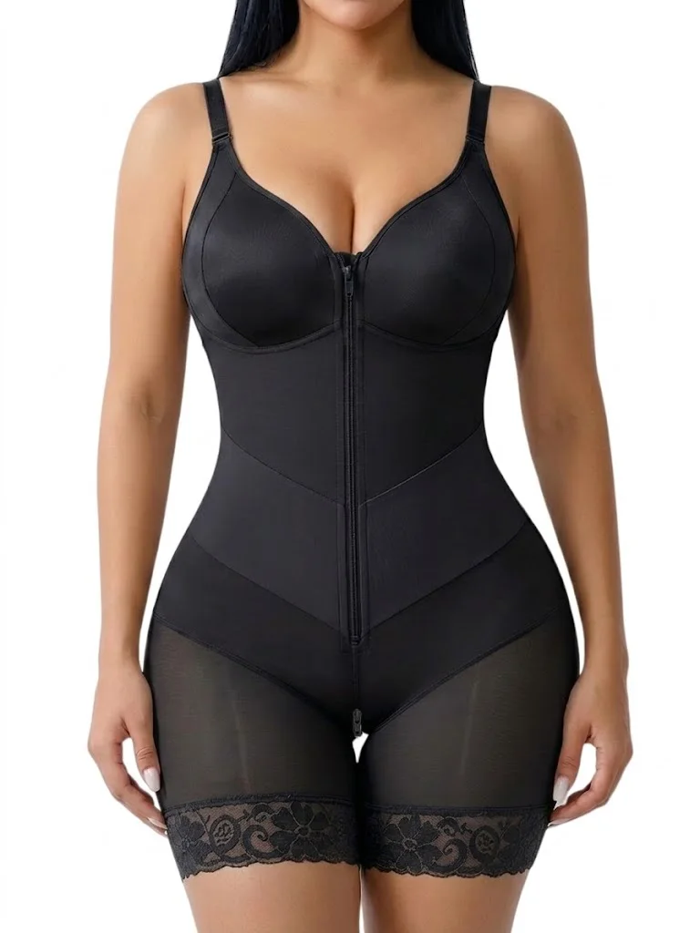 Enhanced Tummy Control Full Body Faja Women's Shapewear Slimming Bodysuit for Smooth Look And Comfortable Fit