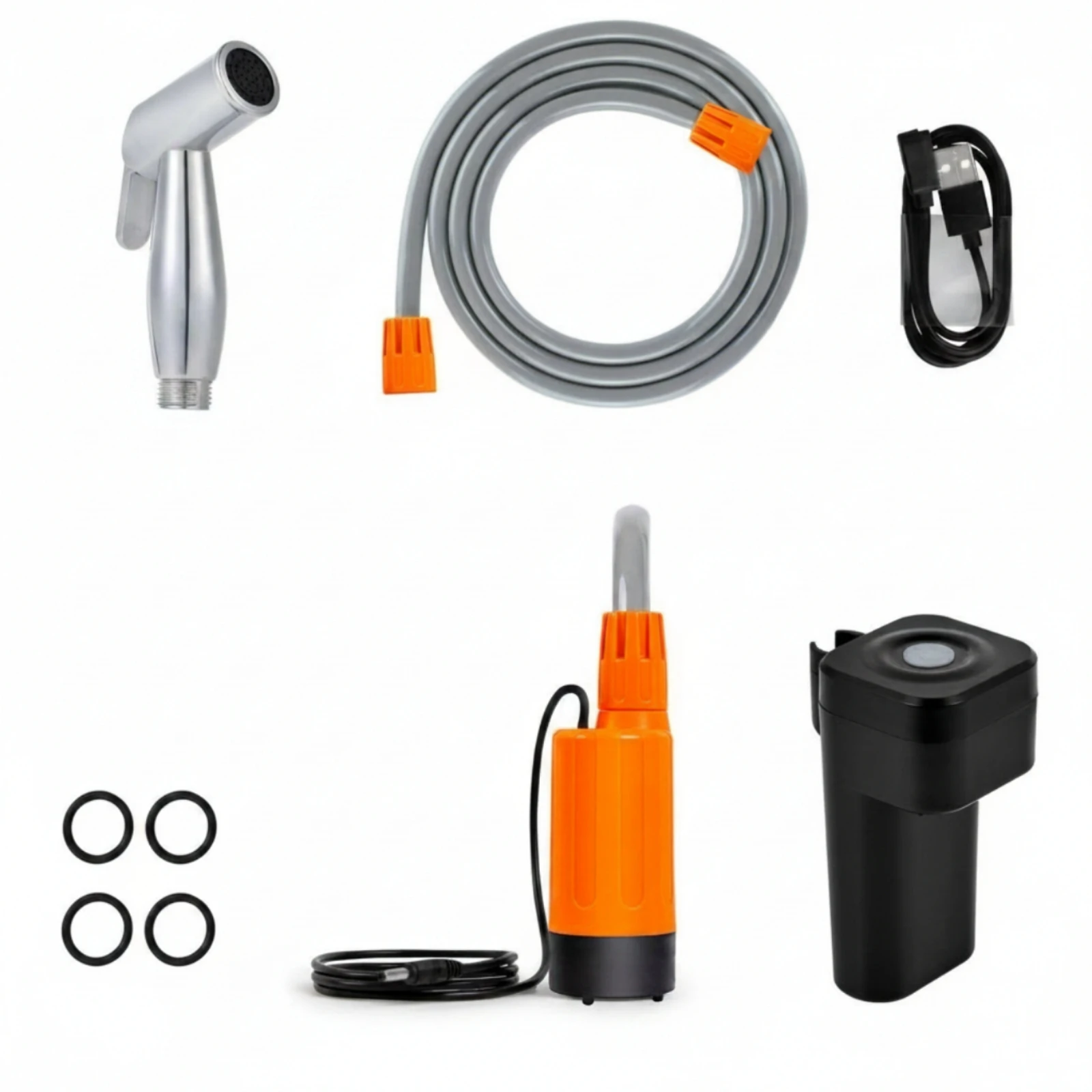 Şarj Edilebilir USB Kompakt Ki - Portable Camping Shower incelemesi ve fiyatı