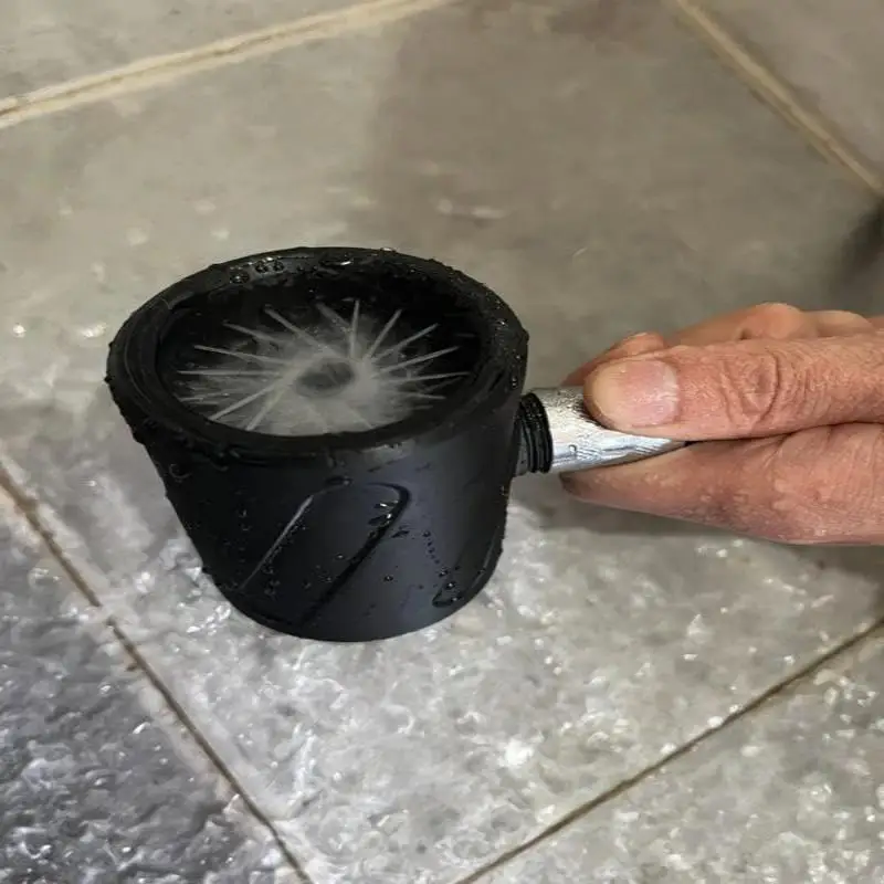New！Upgraded Men's Shower Head, Universal Bathroom Heated Massager, Handheld Coarse Hole Design, Durable And Easy To Install