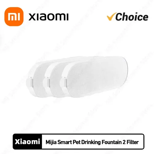 3 uds Xiaomi Mijia dispensador de agua inteligente para mascotas 2 filtros