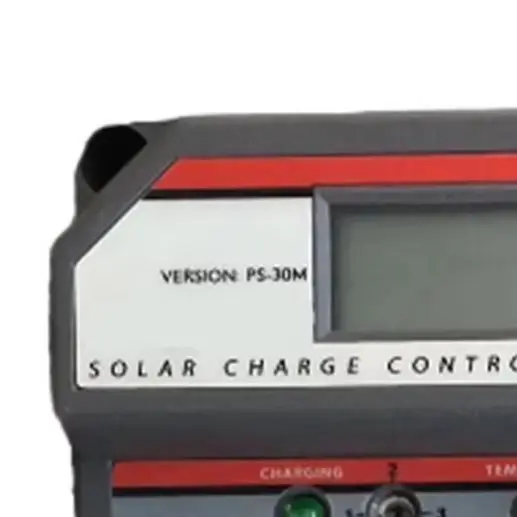 30A Solar Charge Controller 12/24V For PWM With LCD Display For PS-30M For Battery Management System Alternative Energy Device