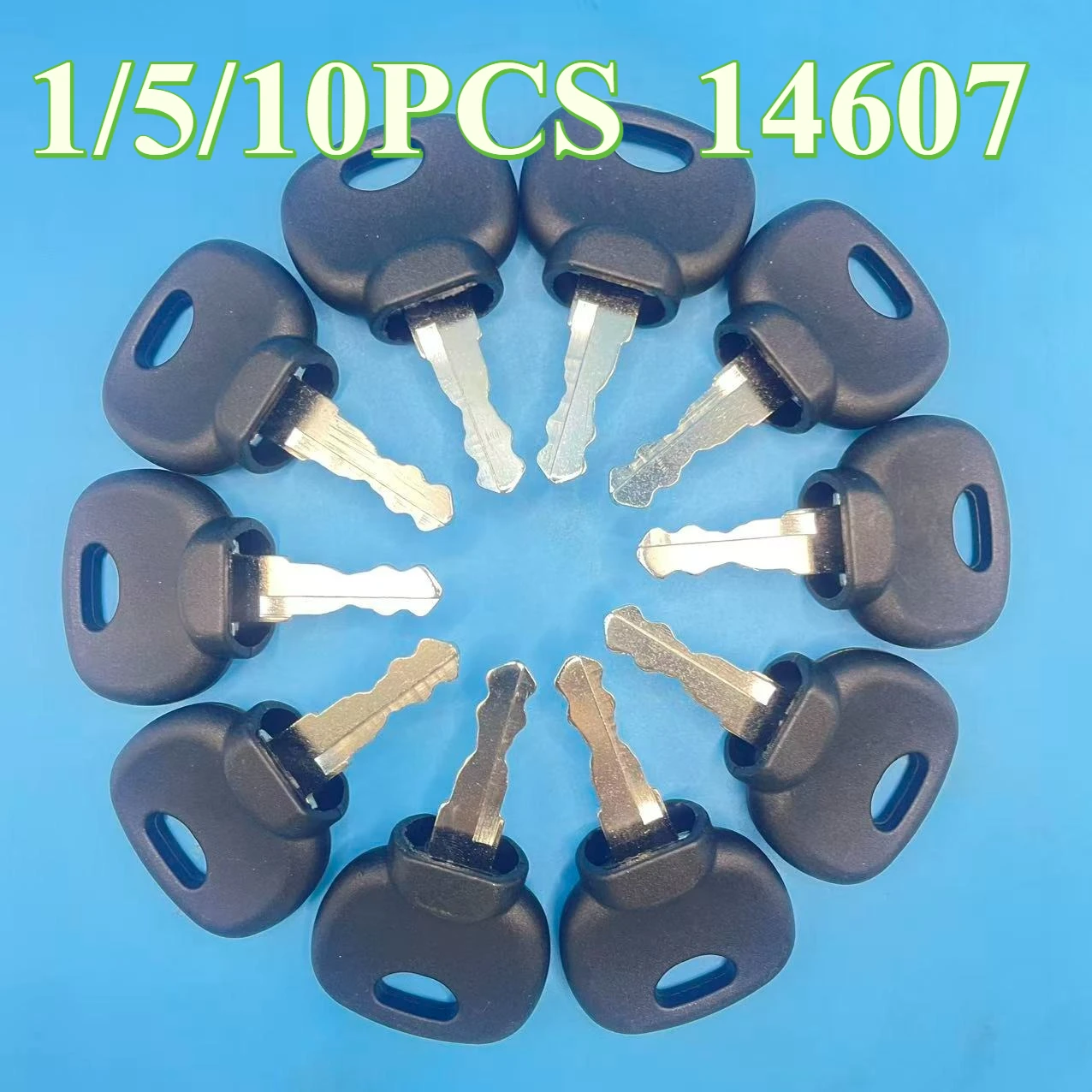 

14607 1/5/10 шт. ключ зажигания для Bomag Hatz Manitou трактор SP экскаватор тяжелое оборудование переключатель зажигания дверной замок
